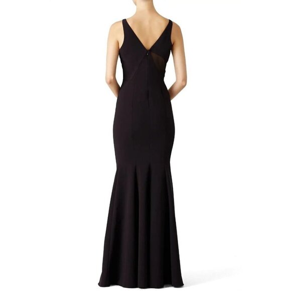 Jay Godfrey Black Rockefeller Formal Gown $485 - Picture 4 of 9